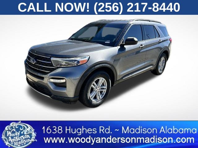 Used 2021 Carbonized Gray Metallic Ford XLT image 1