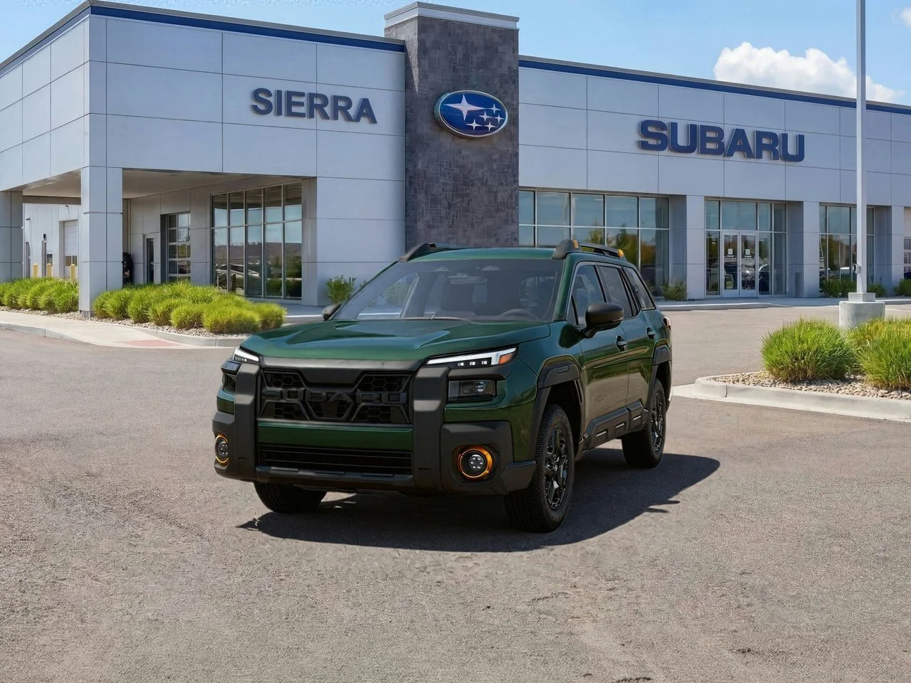 New 2026 Deep Emerald Green Pearl Subaru Wilderness image 19