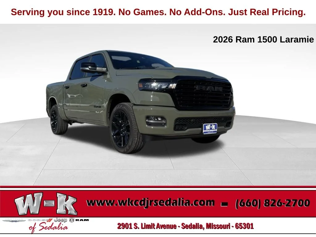 New 2026 Green Ram Laramie image 1