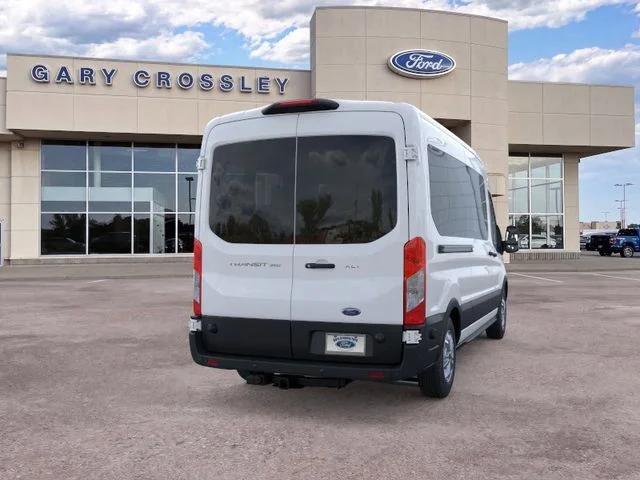 New 2025 Oxford White Ford Passenger Van XLT image 8