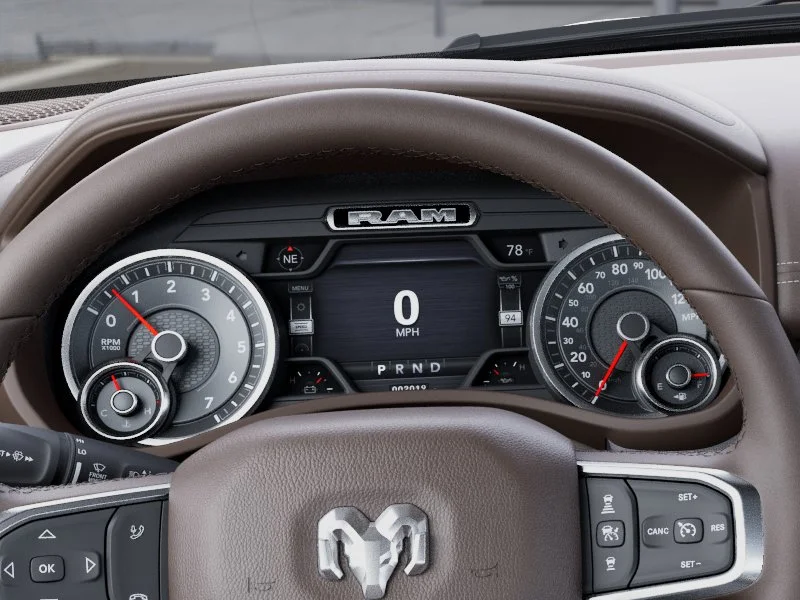 New 2026 Serrano-Green Metallic Exterior Paint RAM Laramie image 17
