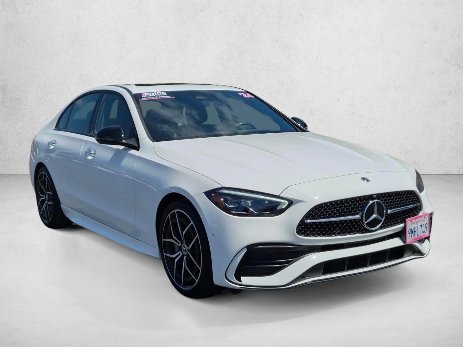 Used 2024 Polar White Mercedes-Benz C 300 image 3