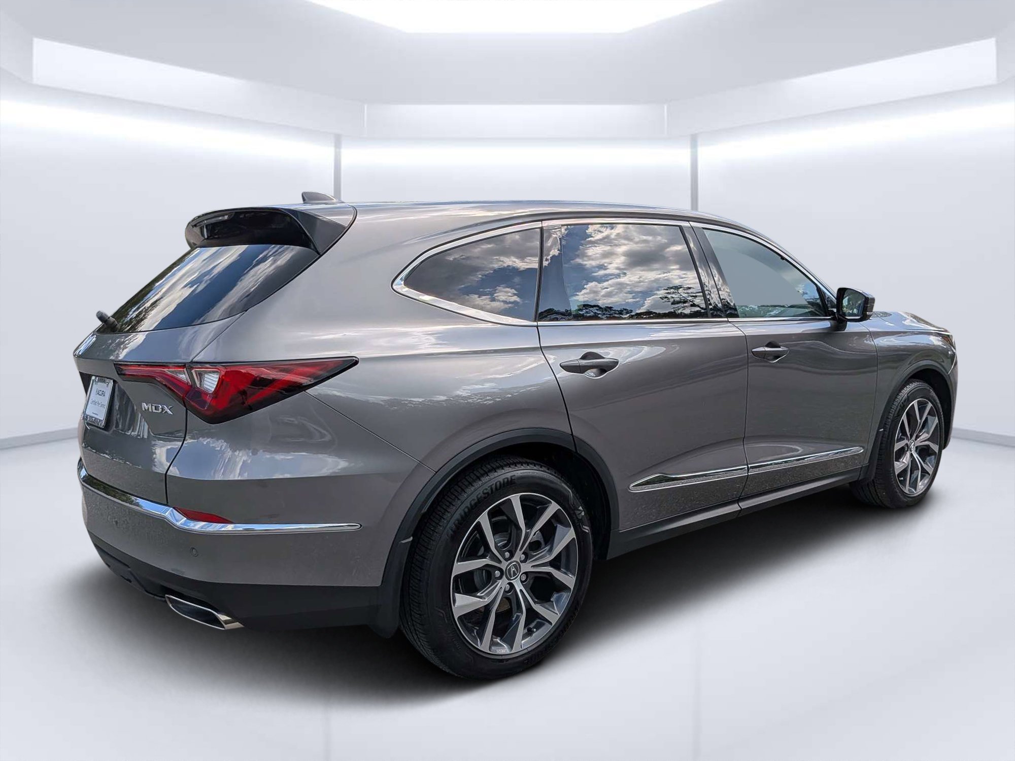 Used 2023 Liquid Carbon Metallic Acura TECH image 37
