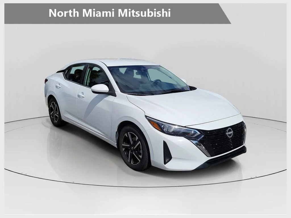 Used 2024 White Nissan SV image 1