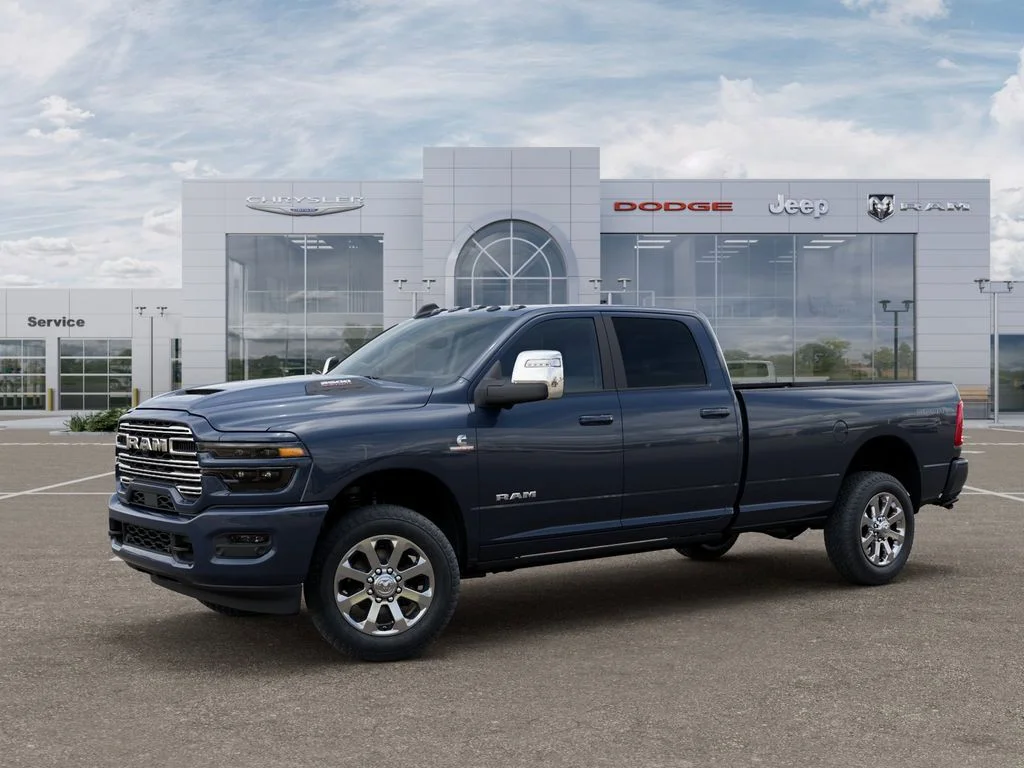 New 2026 Forged Blue Metallic Exterior Paint RAM Laramie image 2