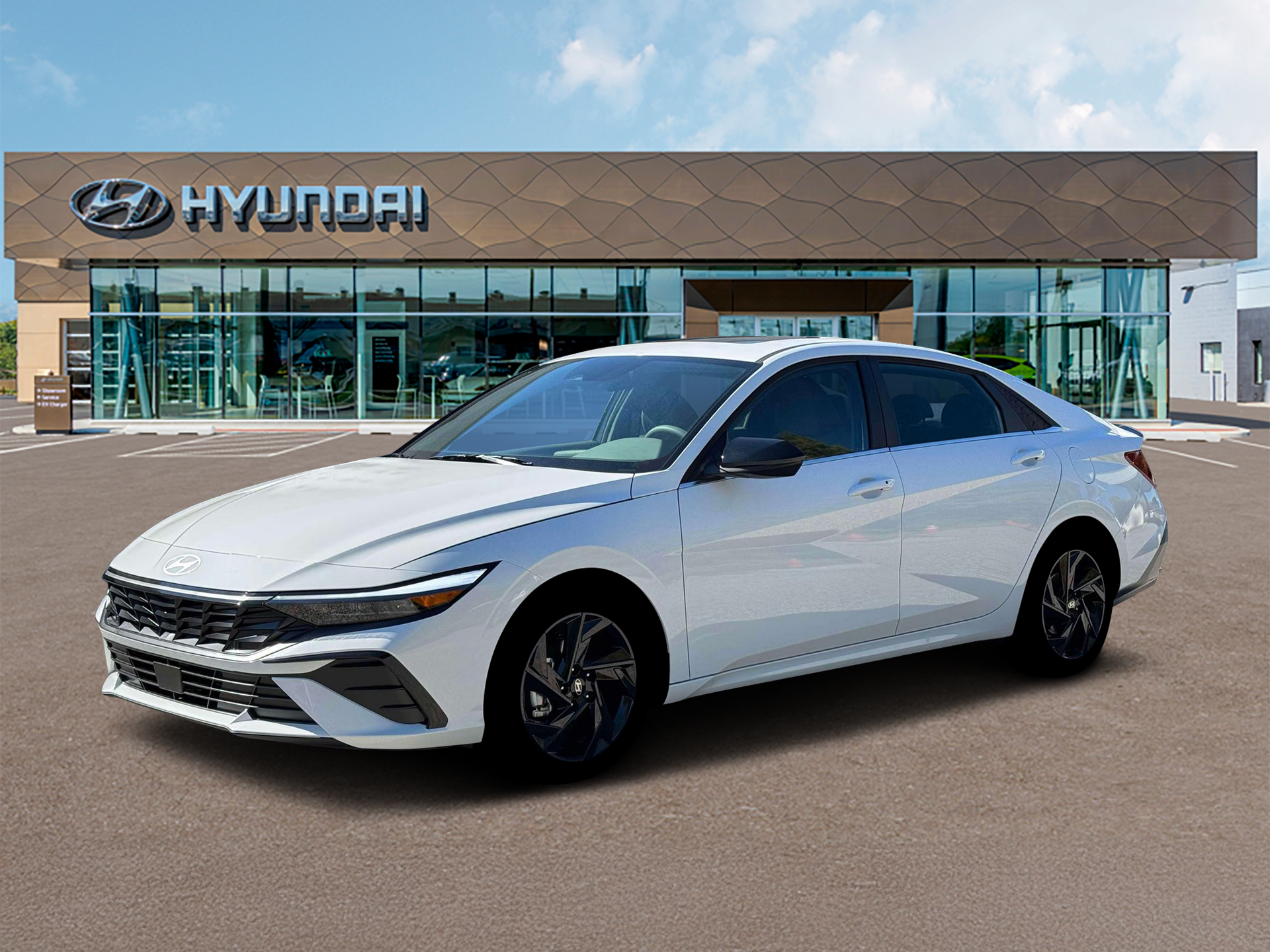 New 2026 White Hyundai SEL Sport image 2