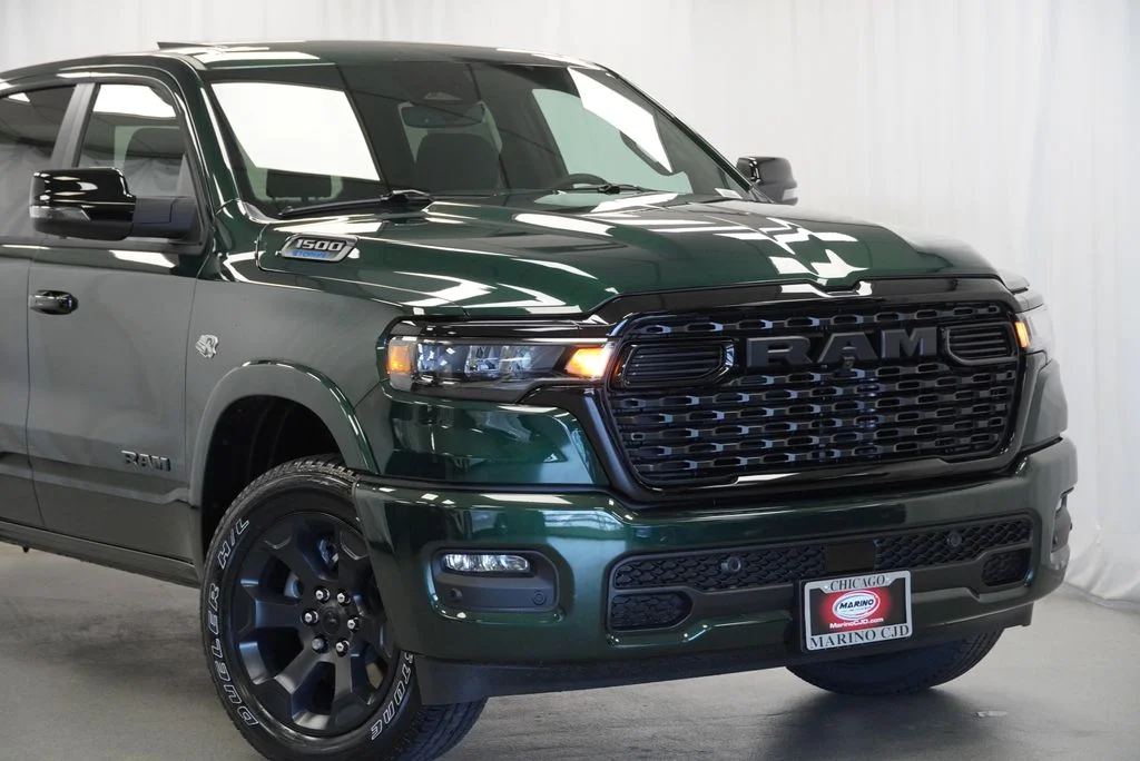 New 2026 Serrano-Green Metallic Exterior Paint RAM Big Horn/Lone Star image 3