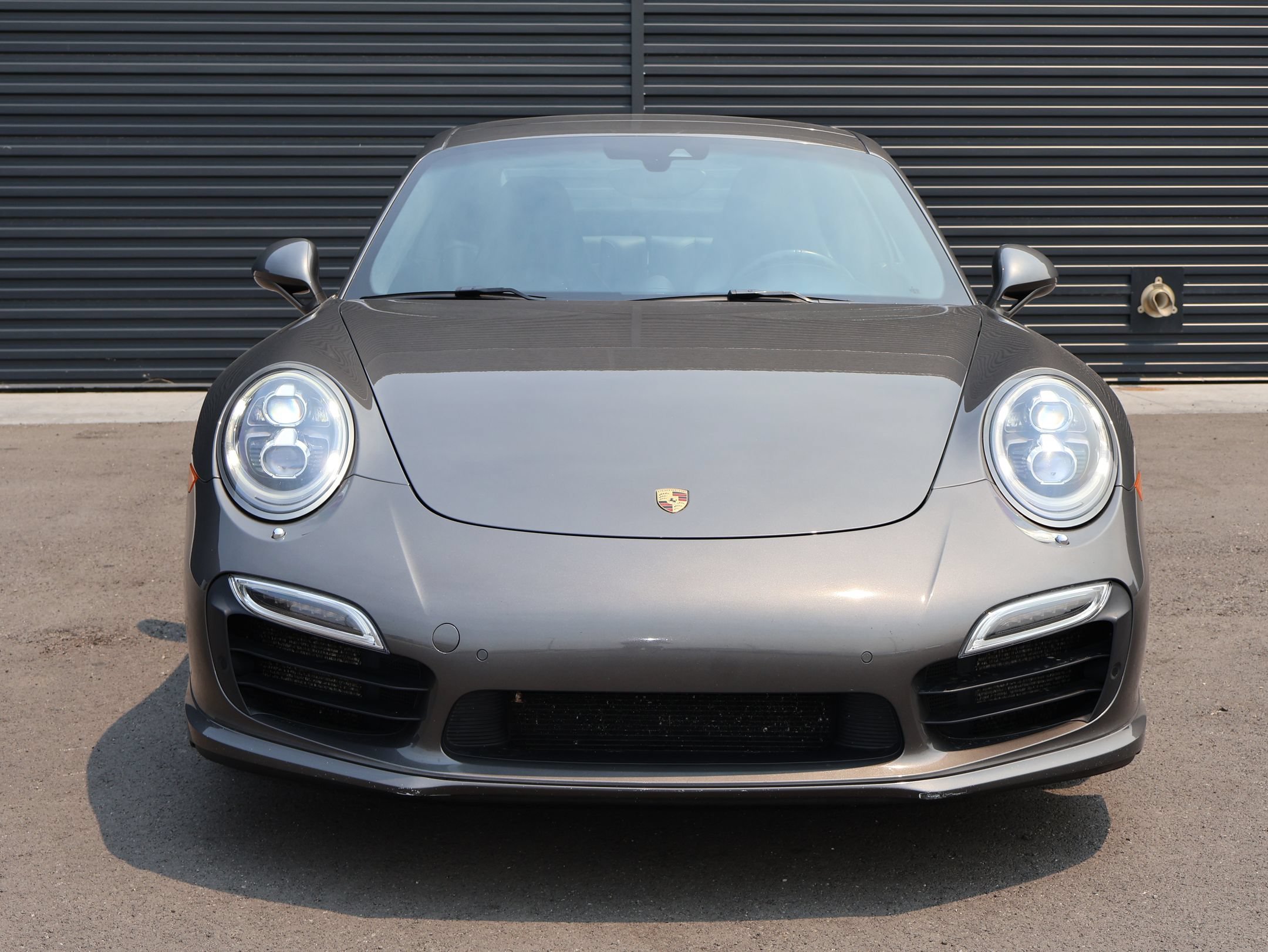 Used 2014 Agate Gray Metallic Porsche Turbo S image 6