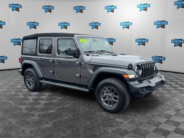 Certified Used 2024 Gray Jeep Sport S image 8