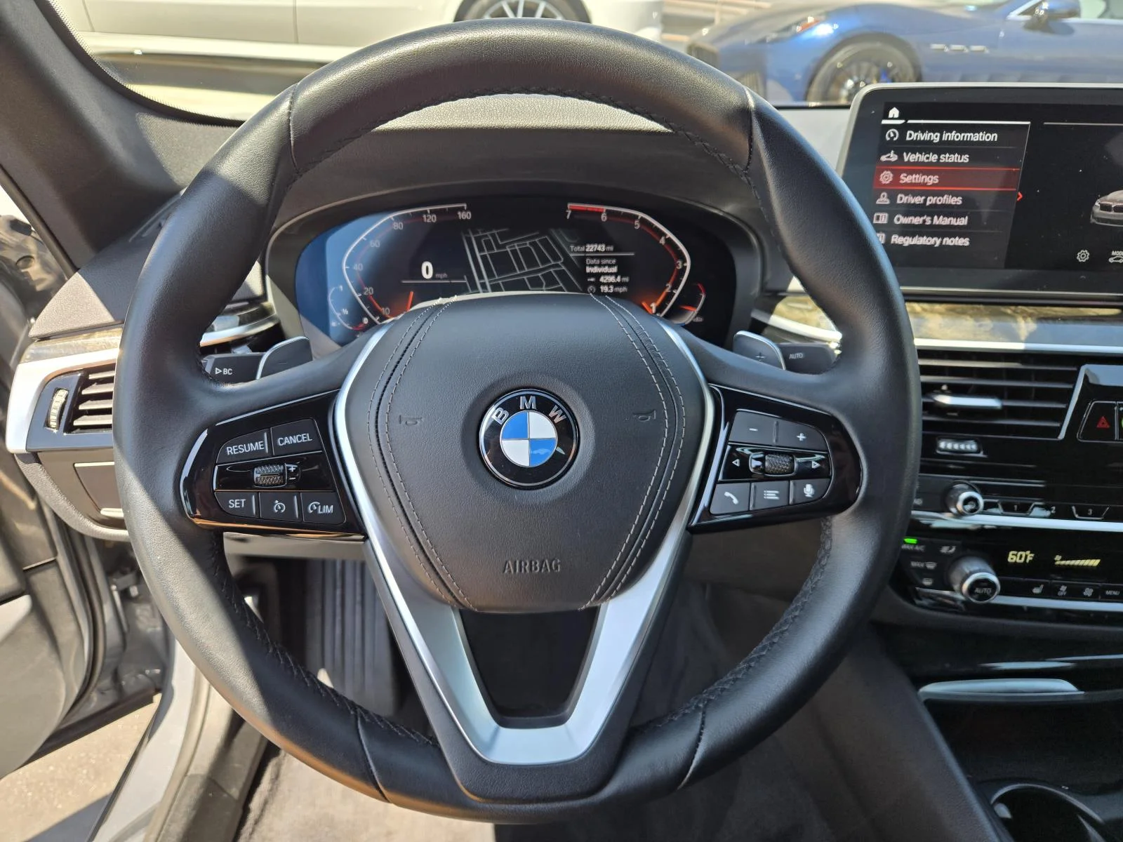 Used 2023 Skyscraper Gray Metallic BMW 530i Sedan image 16