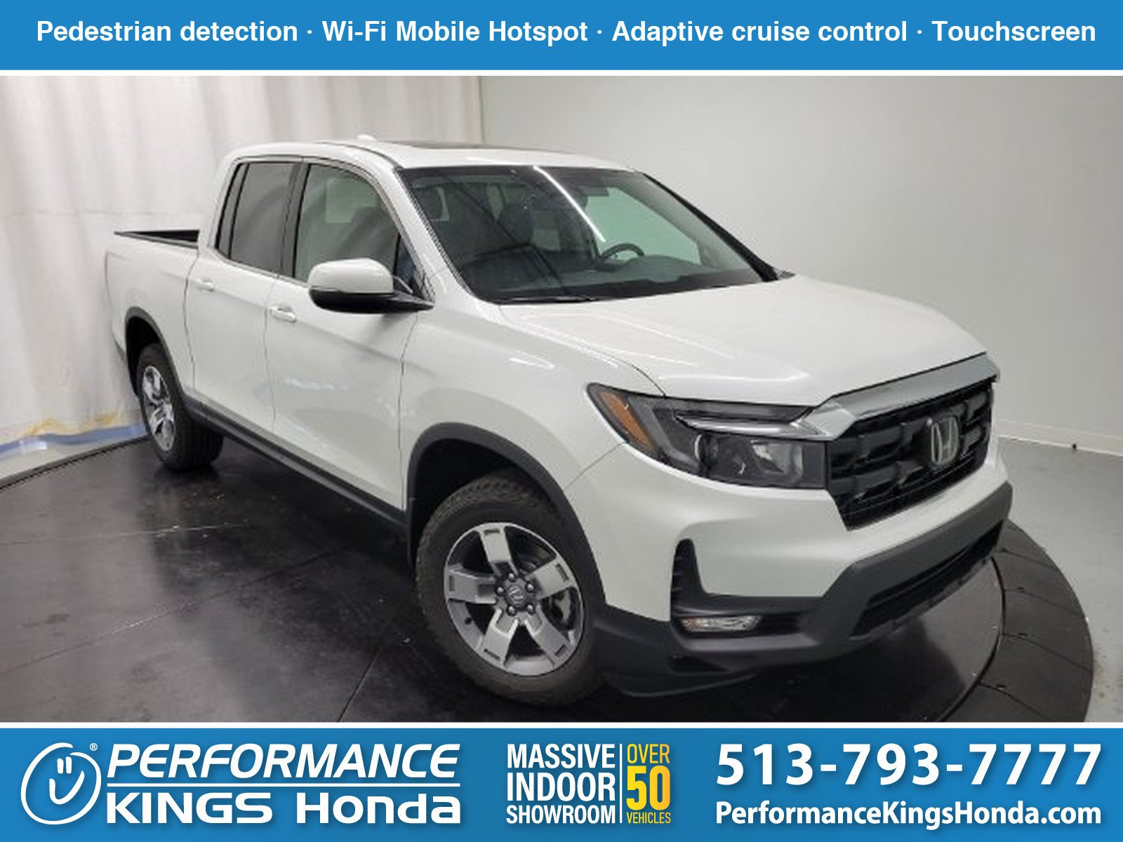 New 2026 Platinum White Pearl Honda RTL image 1