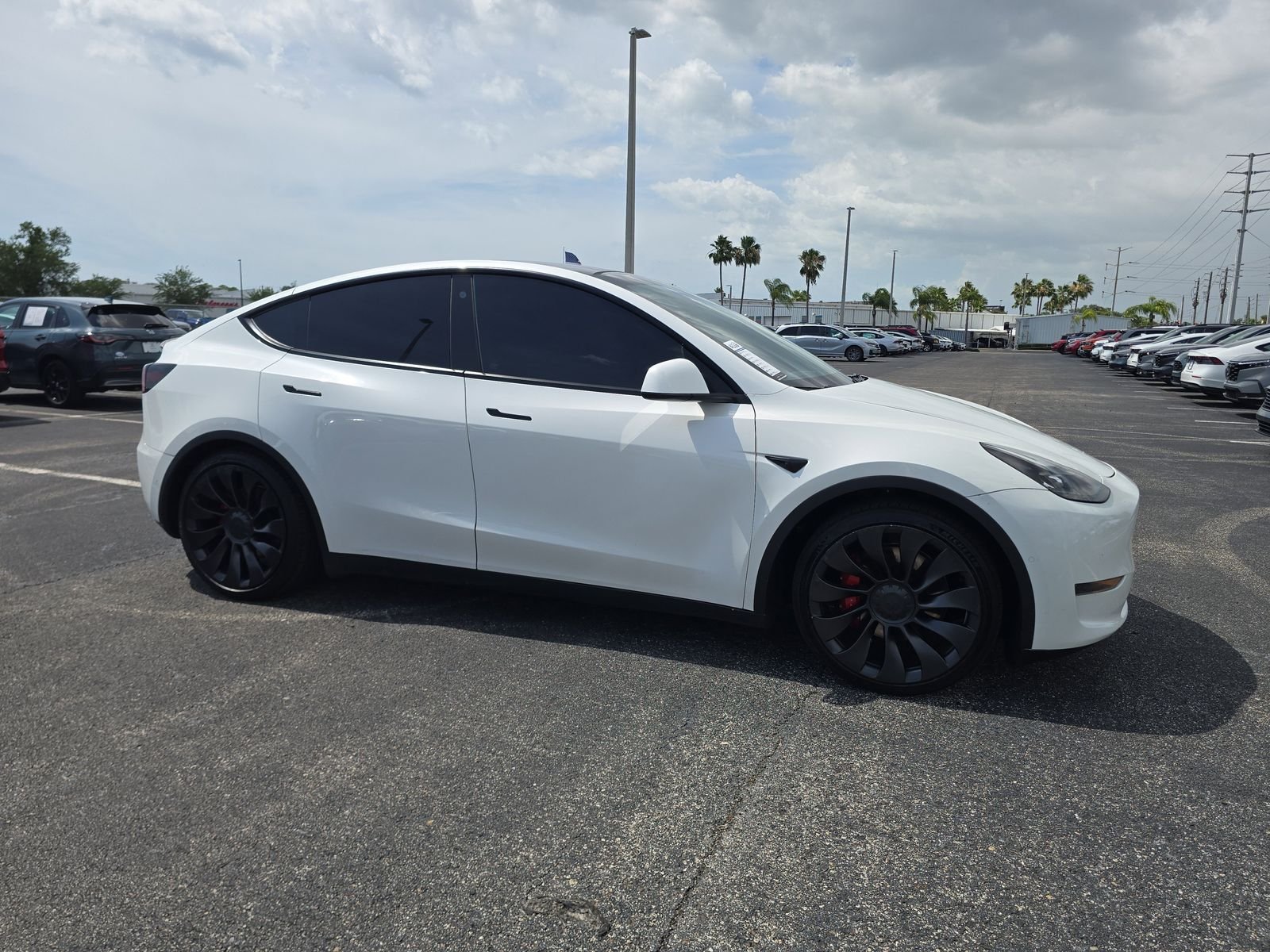 Used 2022 Tesla Model Y Performance with VIN 7SAYGDEF1NF460766 for sale in Port Richey, FL