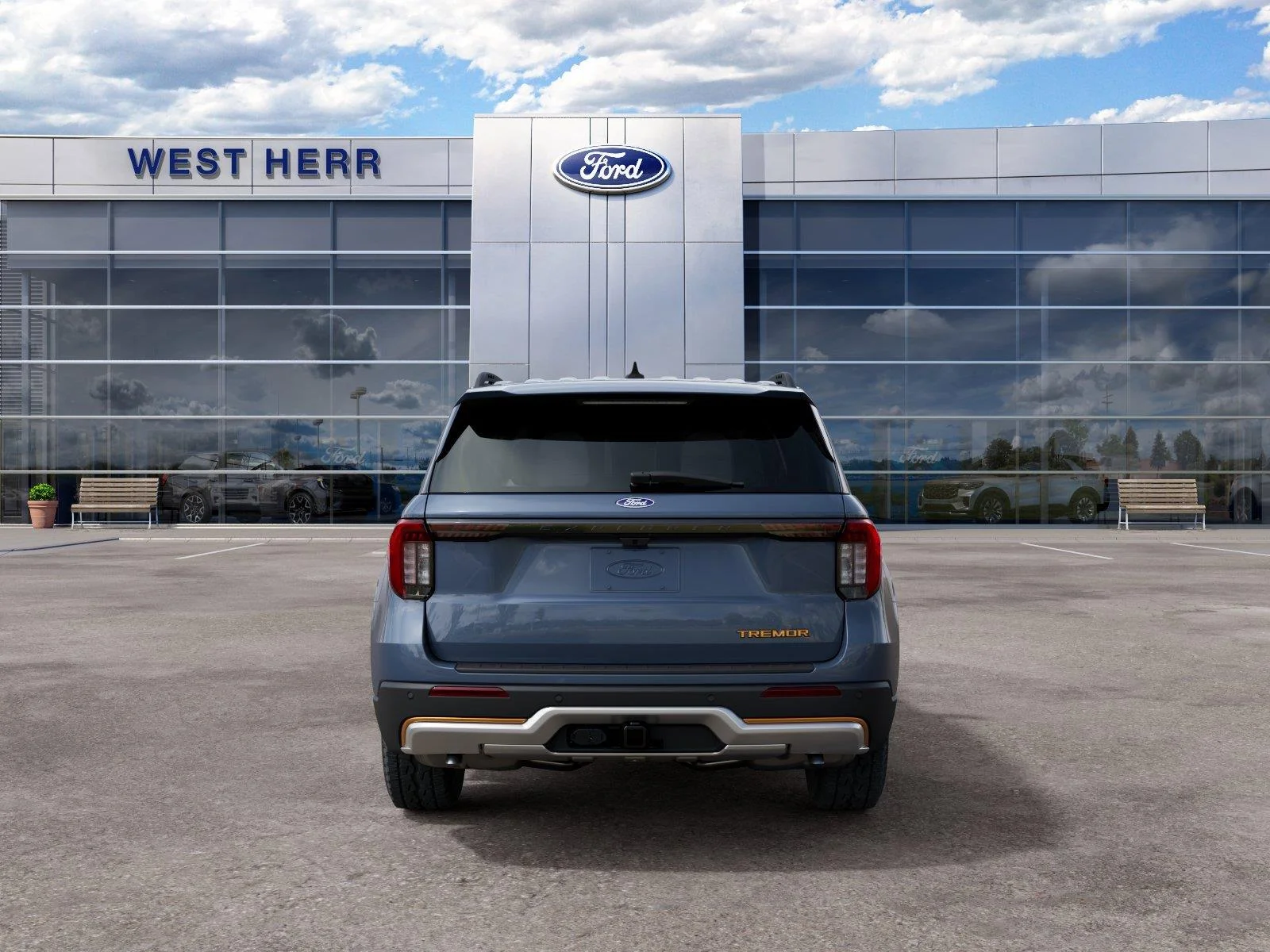New 2027 Vapor Blue Metallic Ford Tremor® image 5