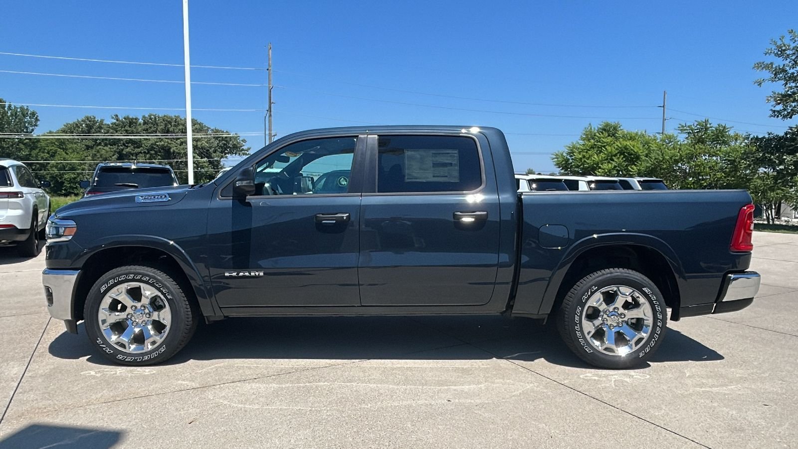 New 2026 Forged Blue Metallic Exterior Paint RAM Big Horn/Lone Star image 7