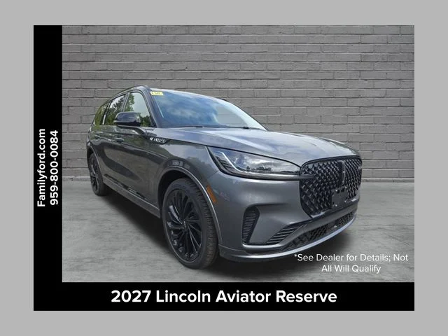 2027 Lincoln Aviator 4DR AWD RESERVE