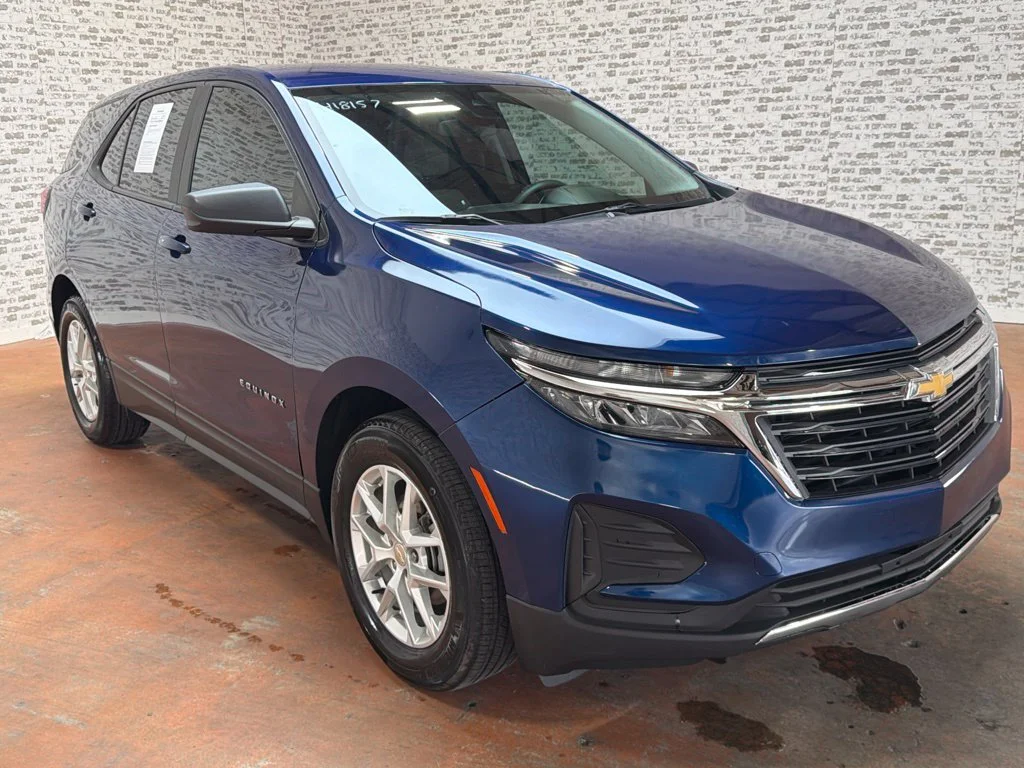 Used 2023 Blue Glow Metallic Chevrolet LS image 1