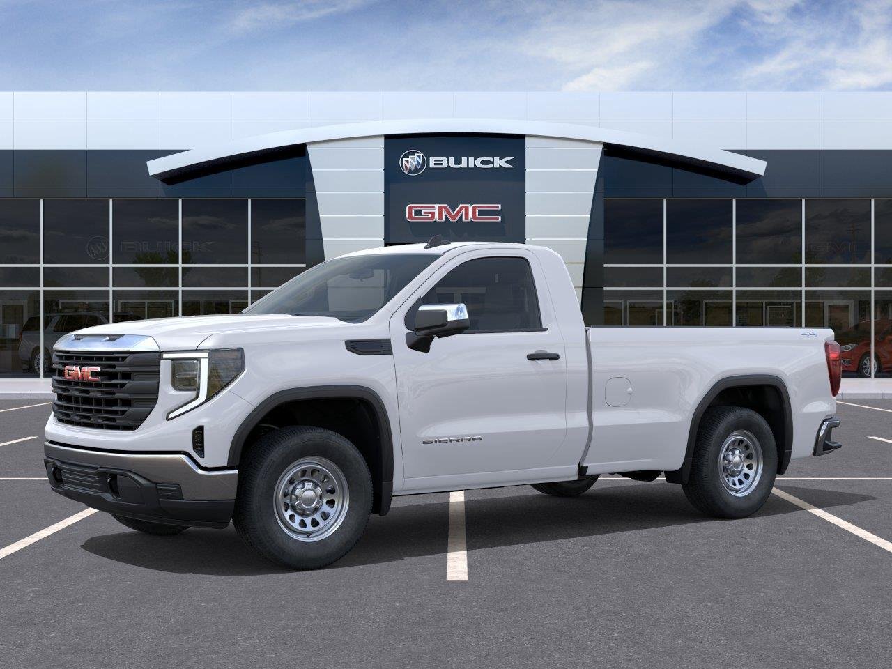 New 2025 Summit White GMC Pro image 2