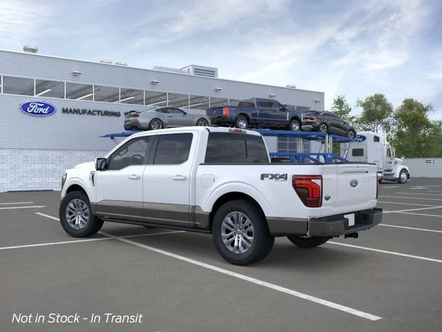 New 2026 Star White Metallic Tri-Coat Ford King Ranch image 6