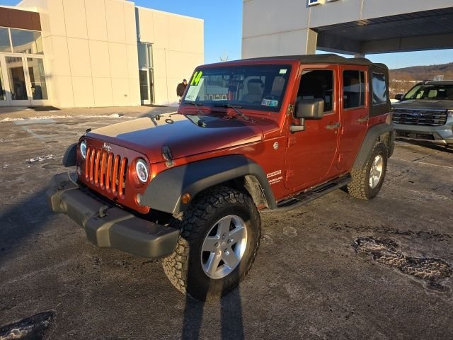 Used 2014 Jeep Wrangler Unlimited Sport with VIN 1C4BJWDG9EL251346 for sale in Allentown, PA