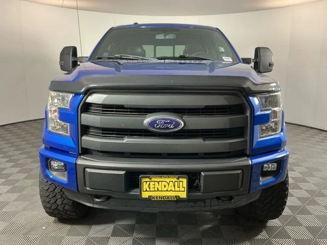 Used 2015 Blue Ford Lariat image 2