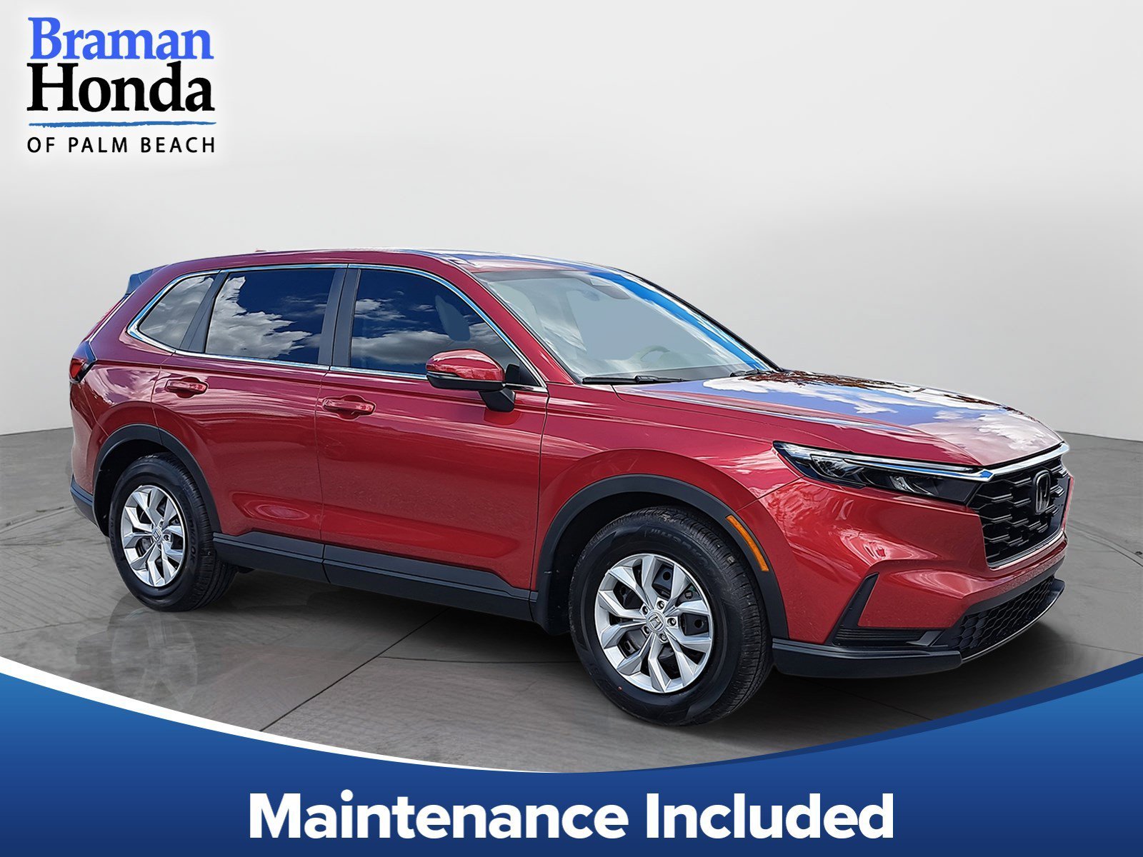 New 2026 Radiant Red Metallic Honda LX image 1