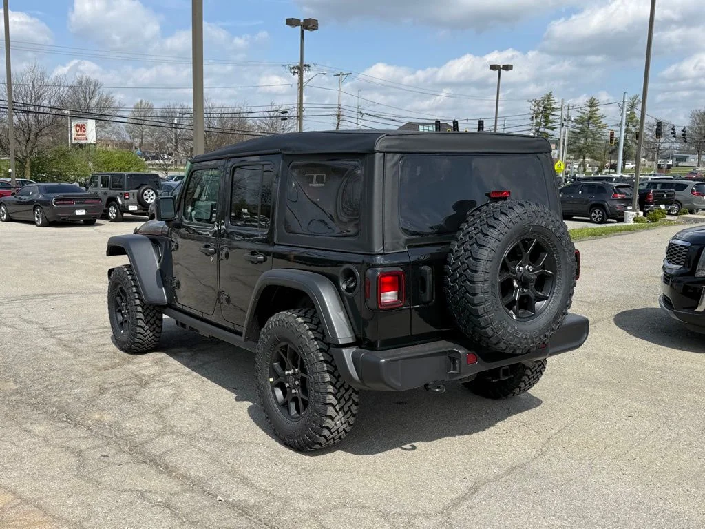 New 2026 Black Clear-Coat Exterior Paint Jeep Willys image 8