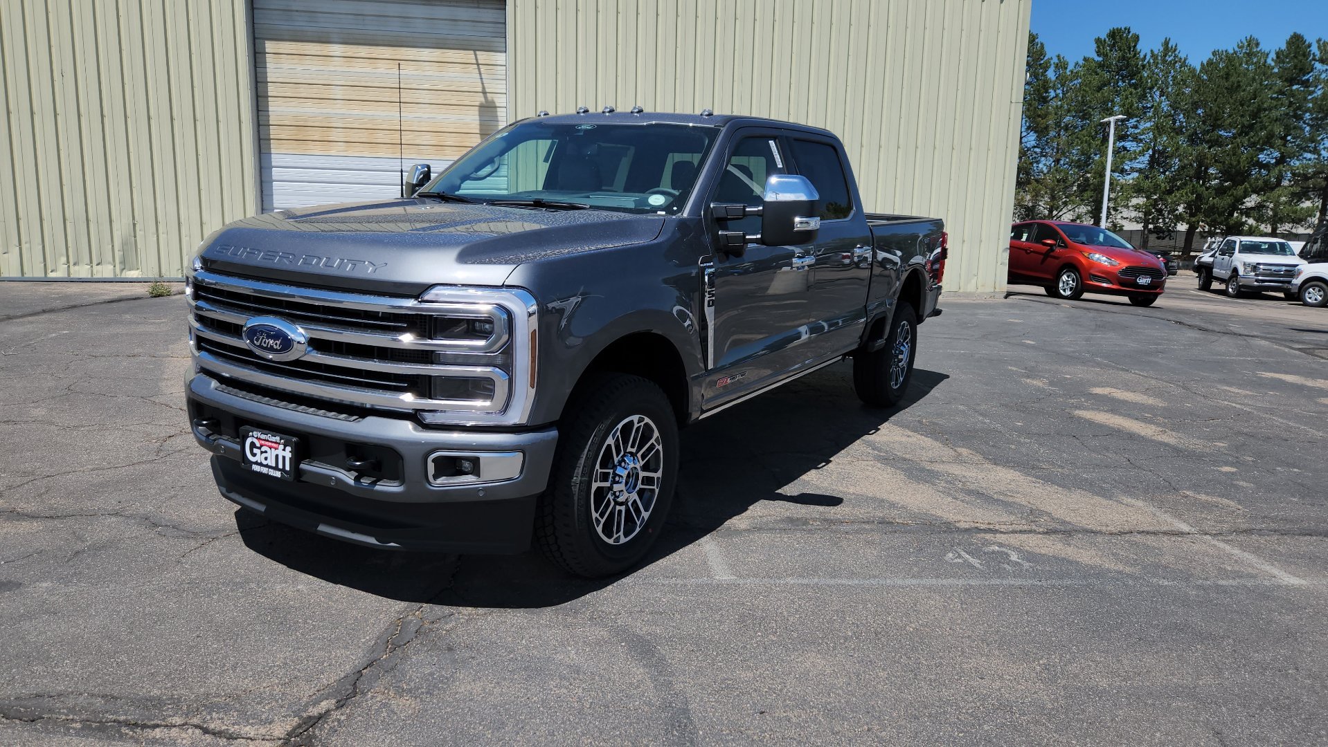 New 2026 Carbonized Gray Metallic Ford Platinum image 2