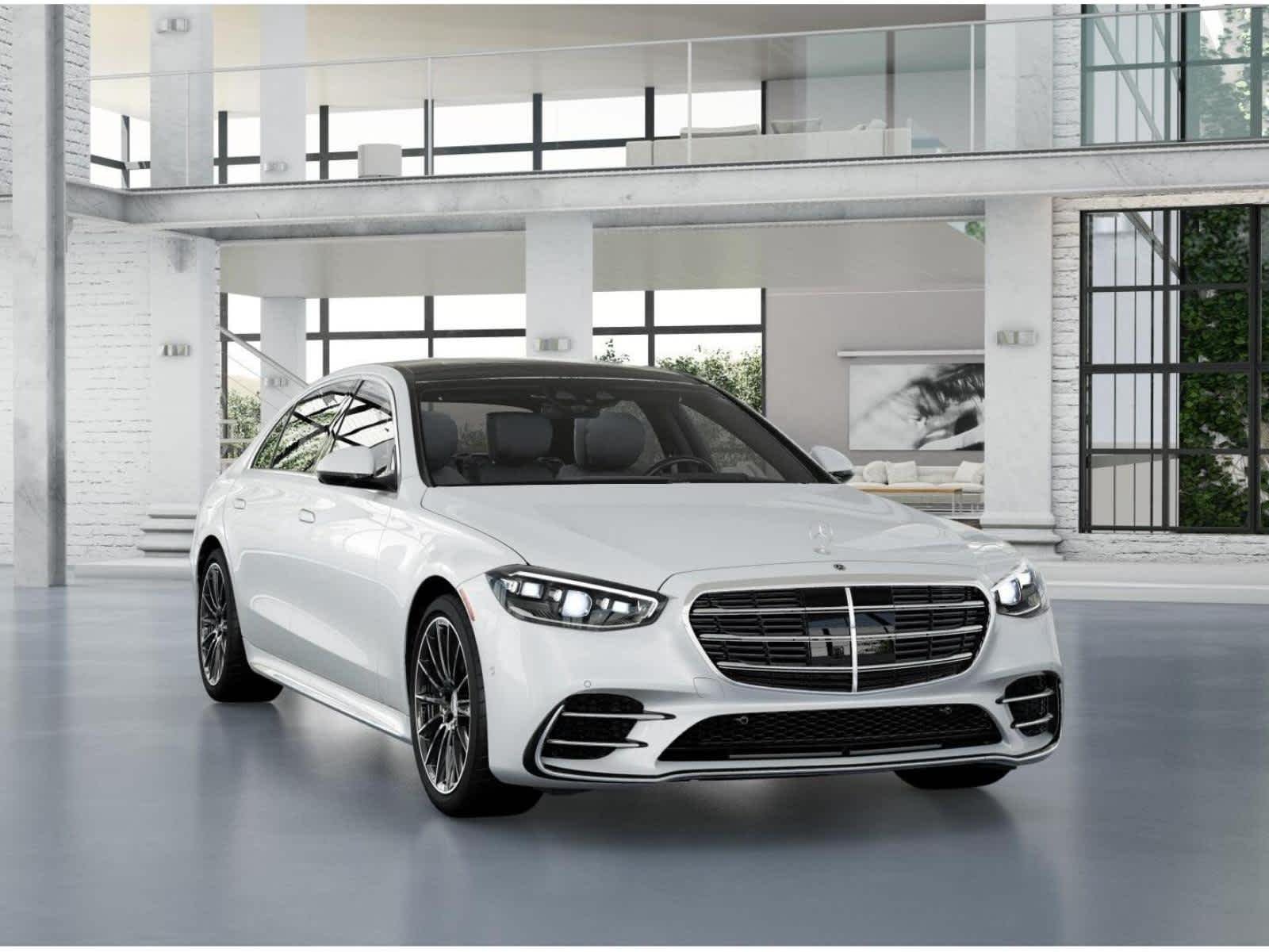 New 2026 MANUFAKTUR Moonlight White Metallic Mercedes-Benz S 500 image 9