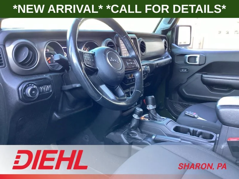 Used 2021 Green Jeep Unlimited Sport S image 10