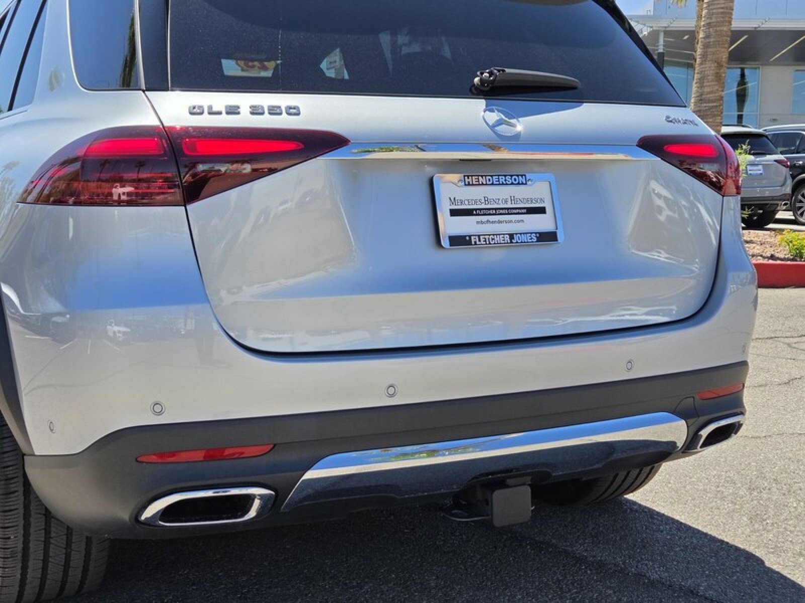 Certified Used 2025 Cirrus Silver Metallic Mercedes-Benz GLE 350 image 4