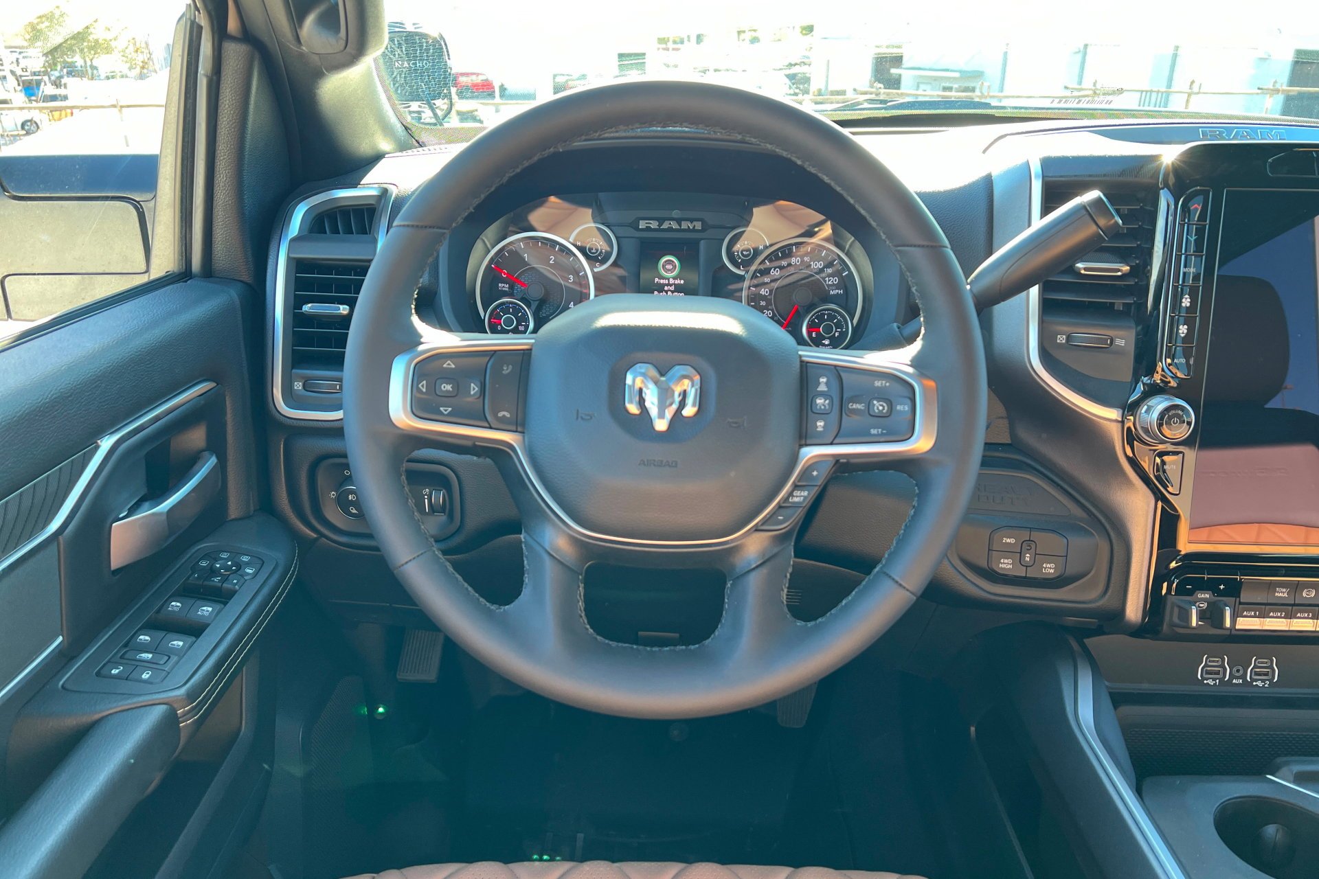 New 2025 Bright White Clearcoat RAM Big Horn image 13
