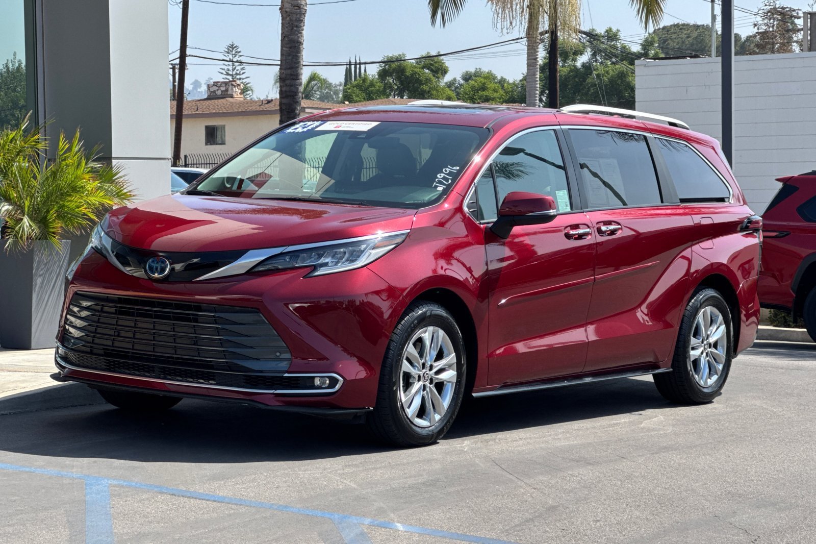 Used 2024 Red Toyota Limited image 9