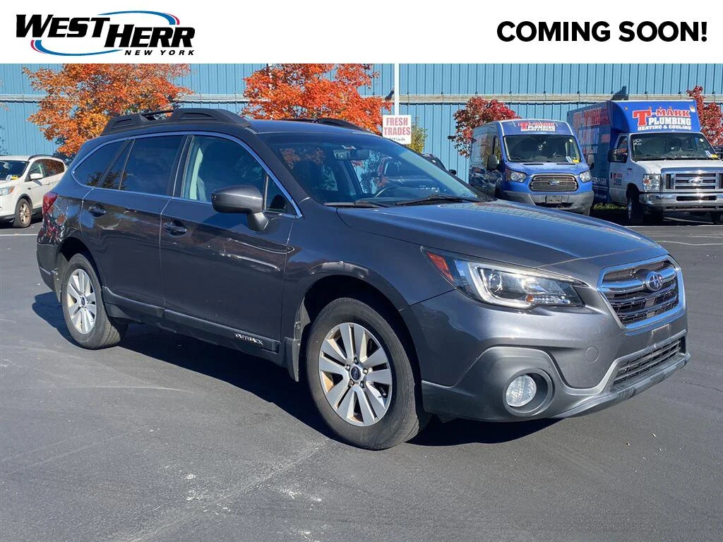 Used 2018 Magnetite Gray Metallic Subaru Premium image 1