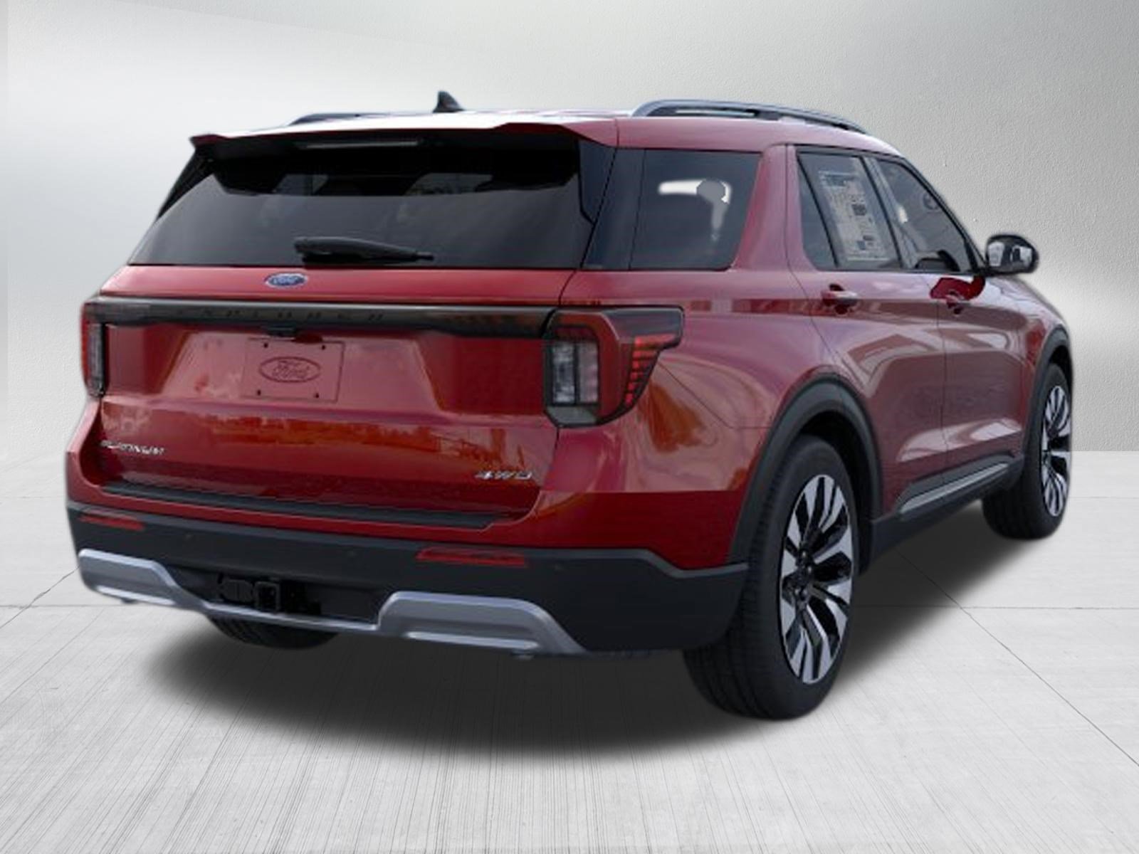 New 2026 Rapid Red Metallic Tinted Clearcoat Ford Platinum image 8