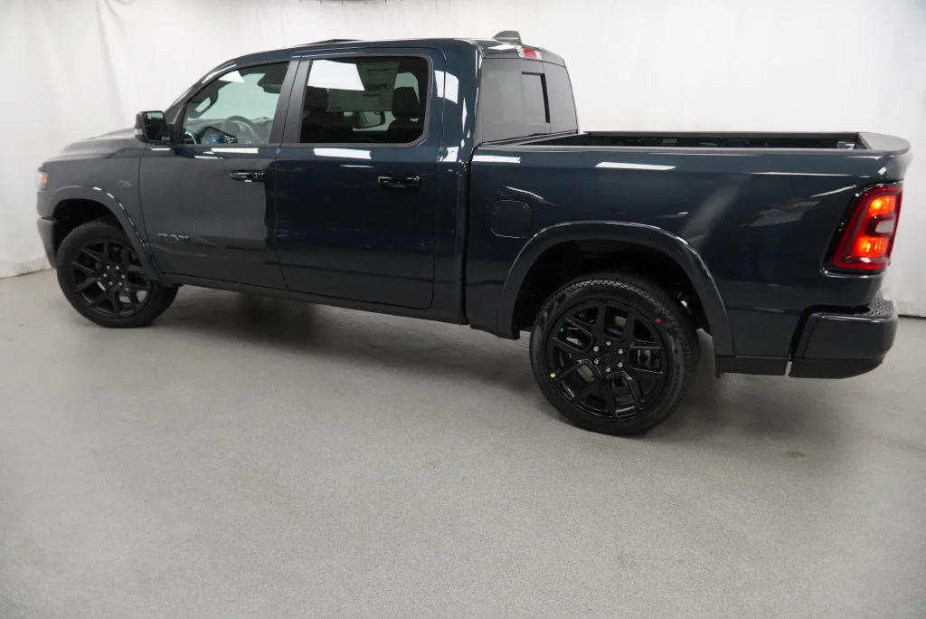 New 2027 Forged Blue Metallic Exterior Paint RAM Laramie image 17