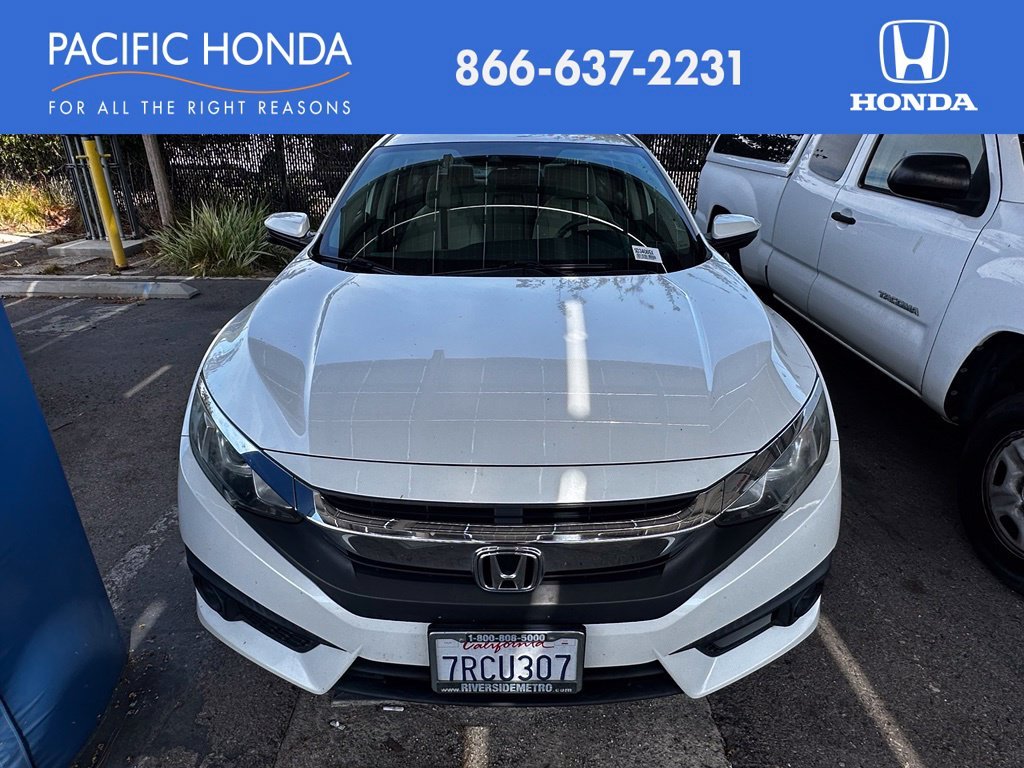 Used 2016 White Orchid Pearl Honda EX image 1