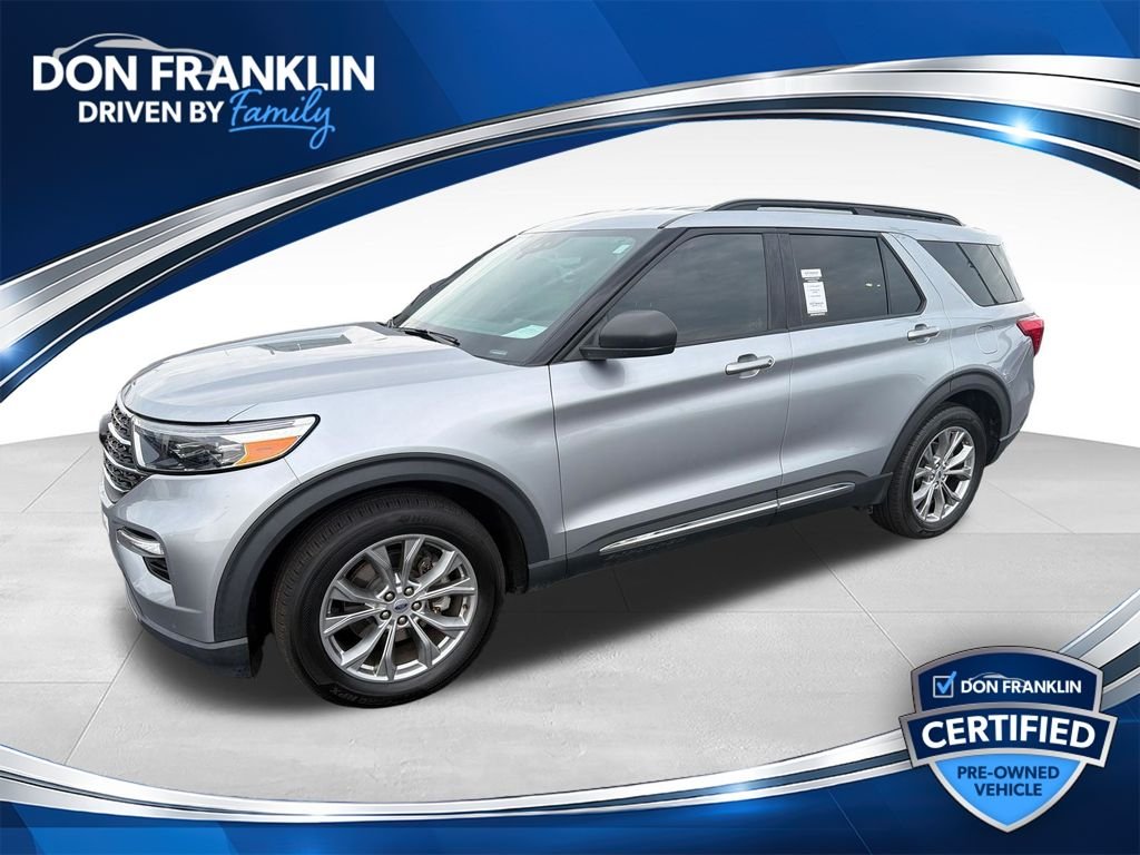 Used 2022 Silver Ford XLT image 1