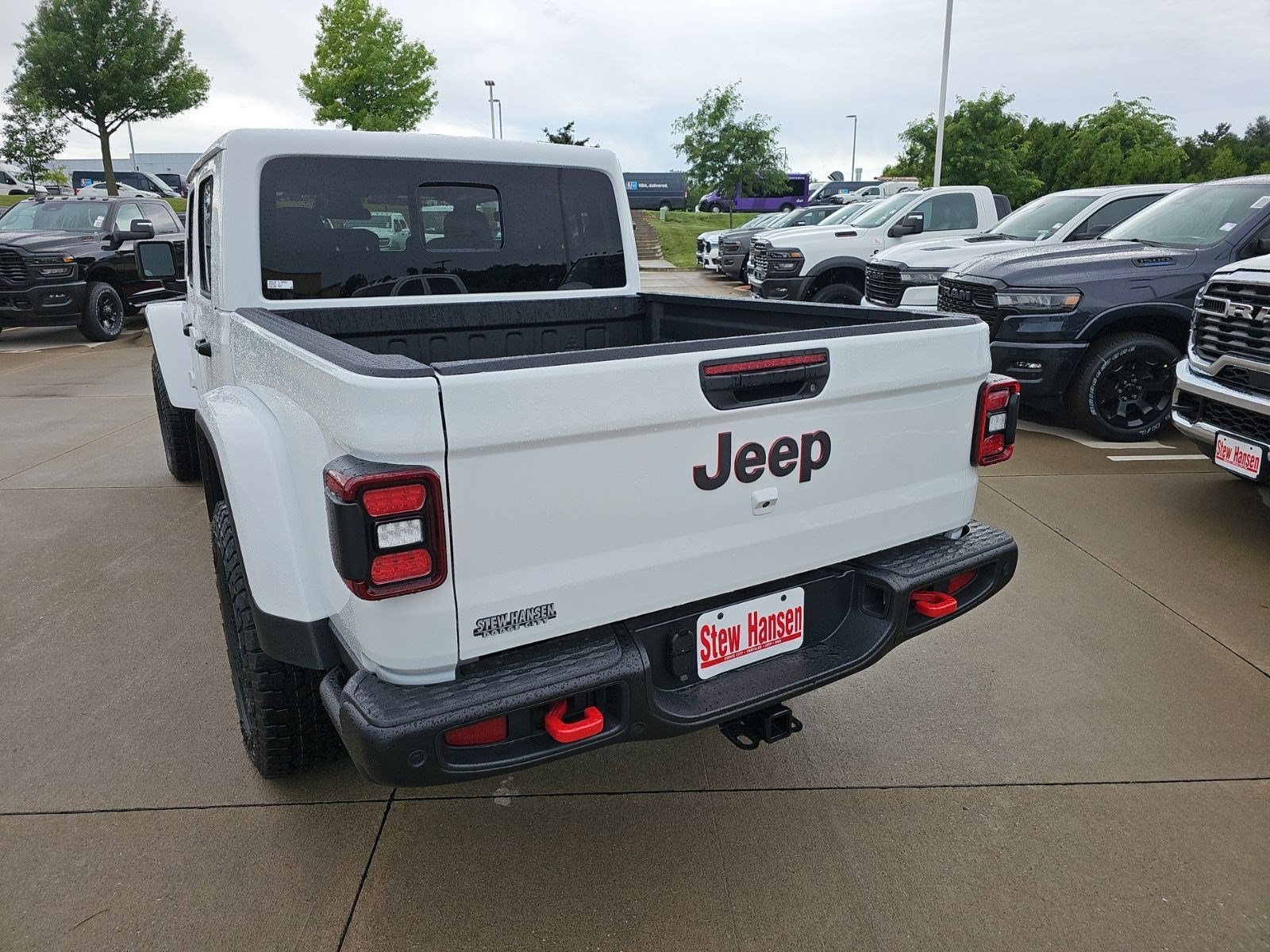 New 2026 Bright White Clearcoat Jeep Rubicon image 3