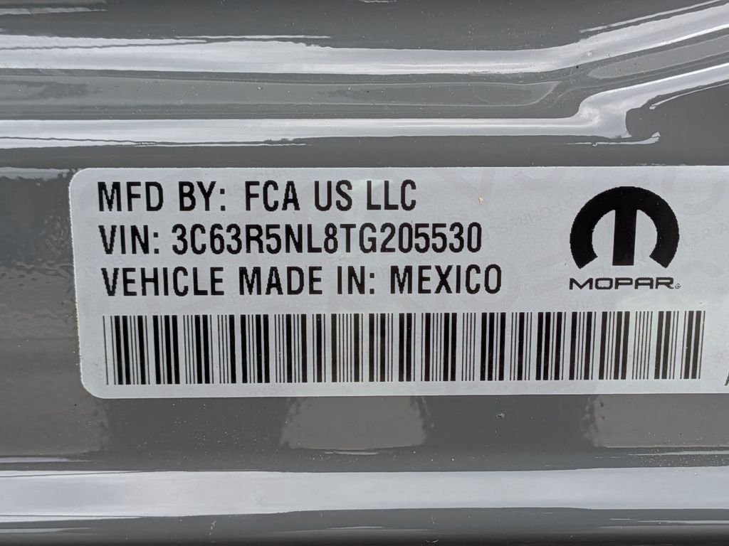 New 2026 Ceramic Gray Clear-Coat Exterior Paint RAM Laramie image 29