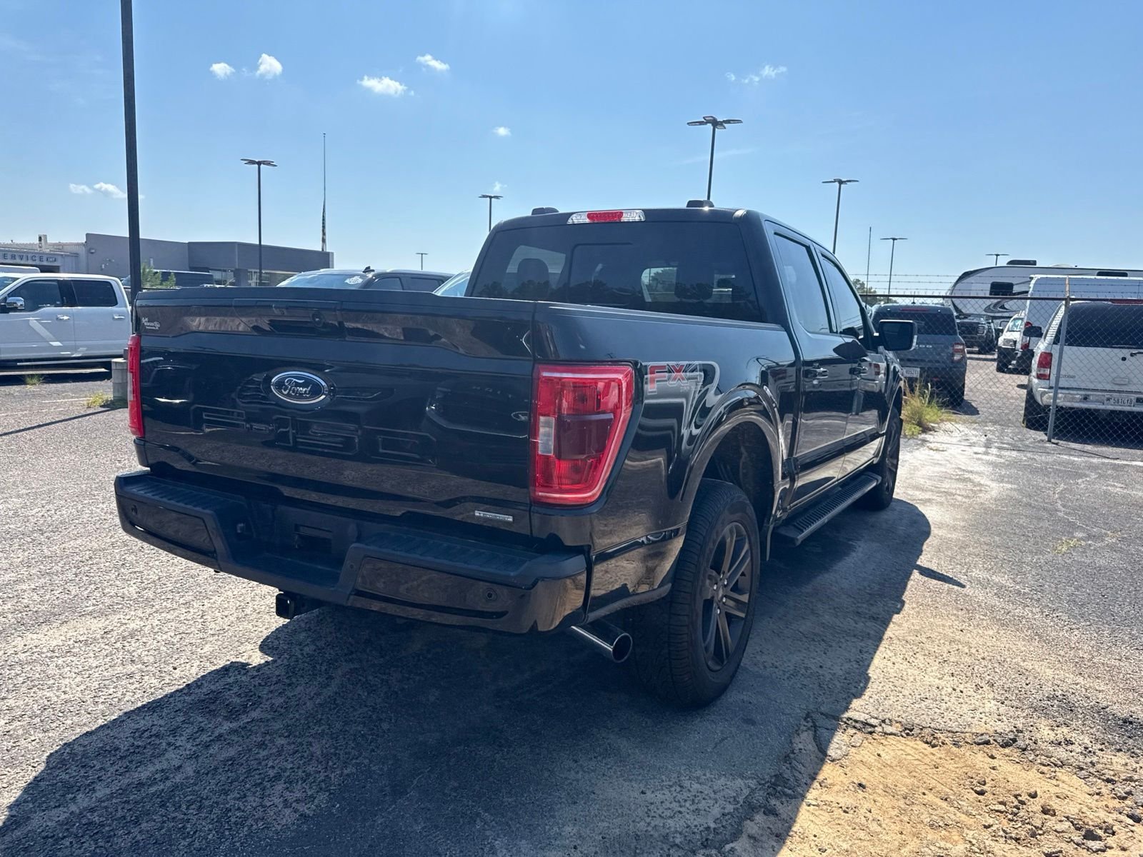 Used 2021 Agate Black Metallic Ford XLT image 7