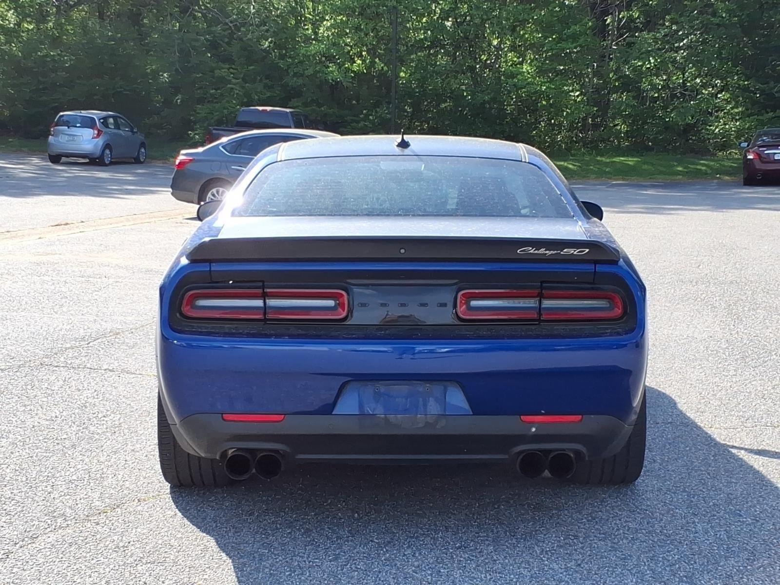 Used 2020 Indigo Blue Dodge R/T Scat Pack 50th Ann. Widebody image 9