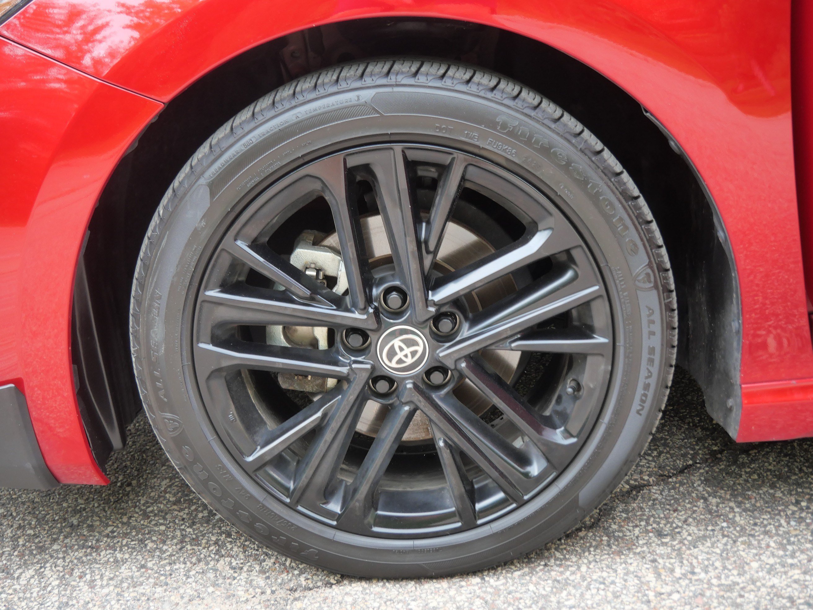 Certified Used 2025 Supersonic Red Toyota SE image 16