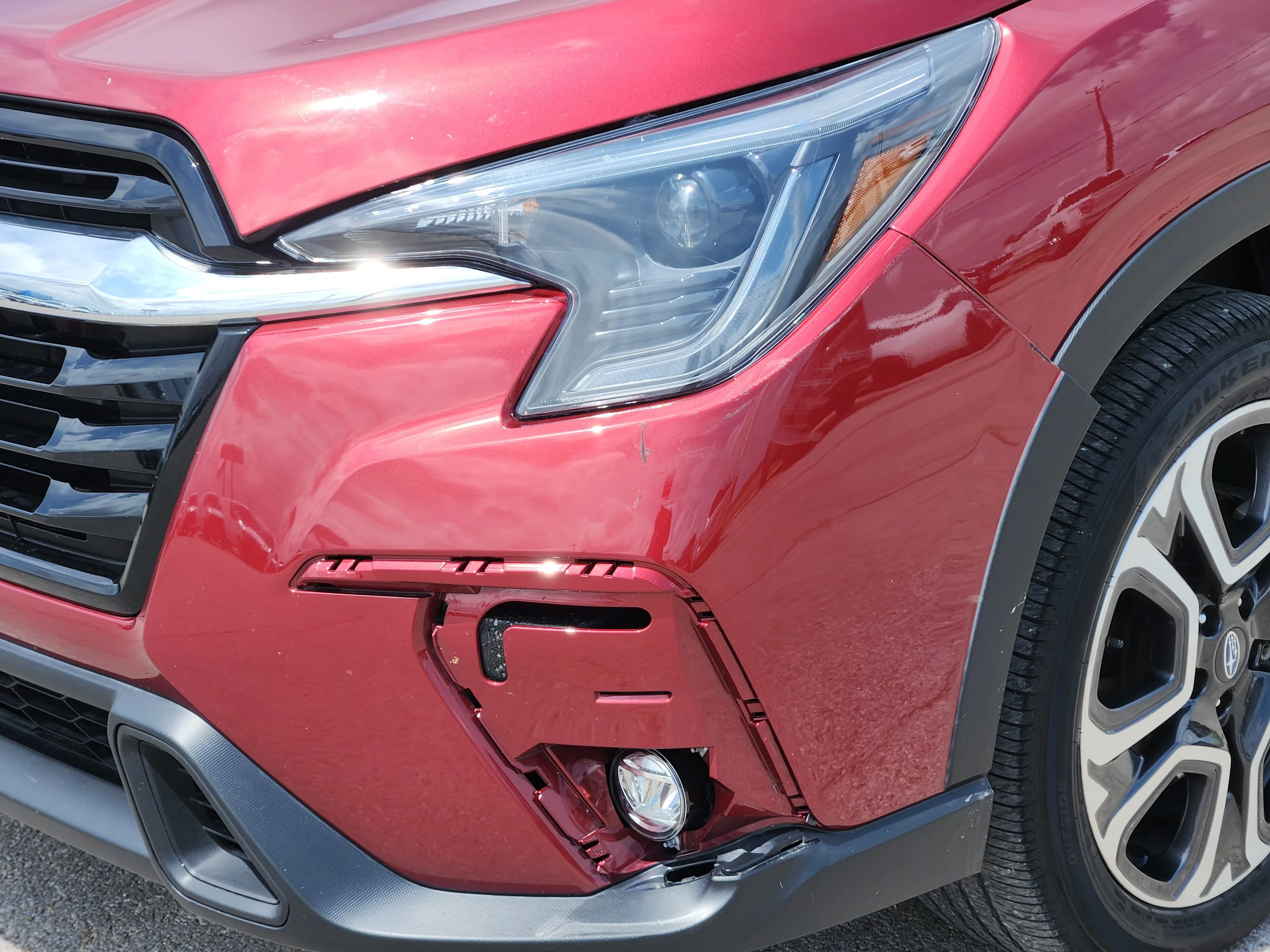 Used 2024 Crimson Red Pearl Subaru Limited image 8