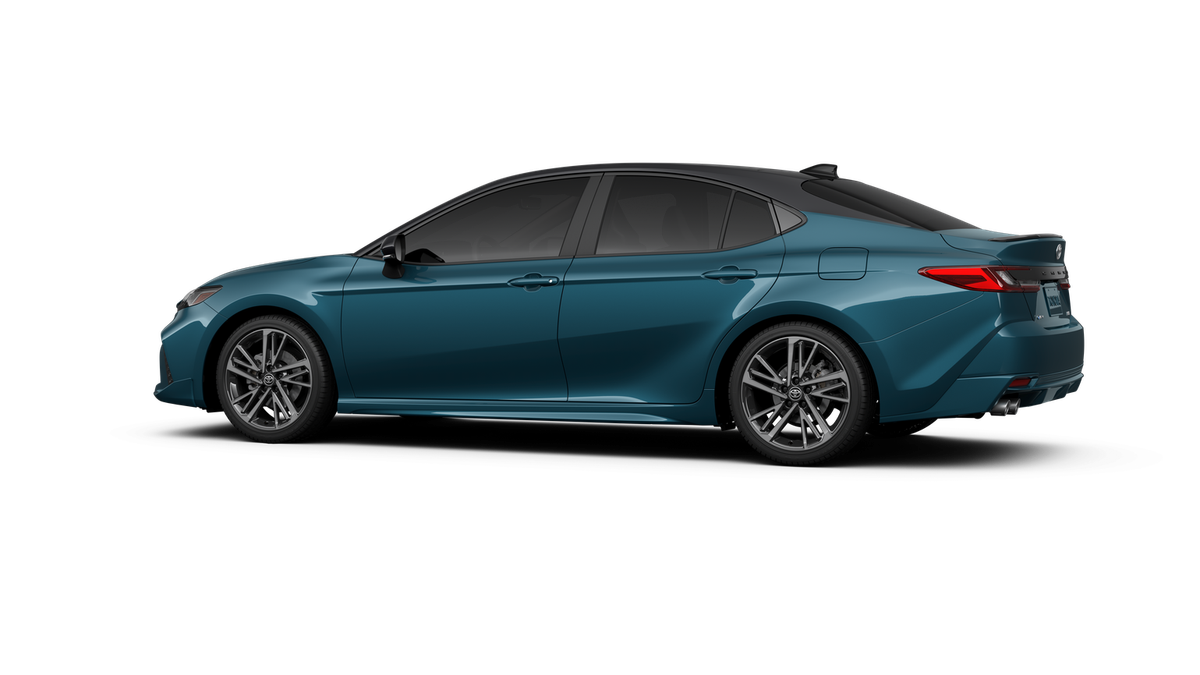 New 2026 Ocean Gem with Midnight Black Metallic roof Toyota XSE image 42