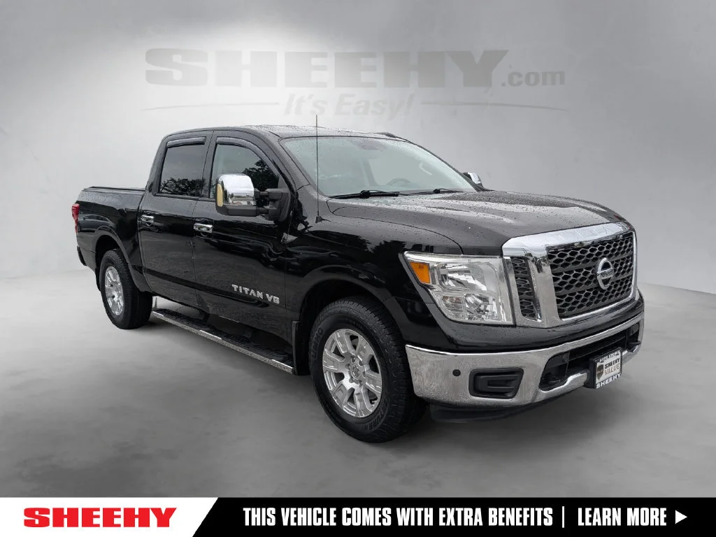 Used 2018 Black Nissan SV image 1