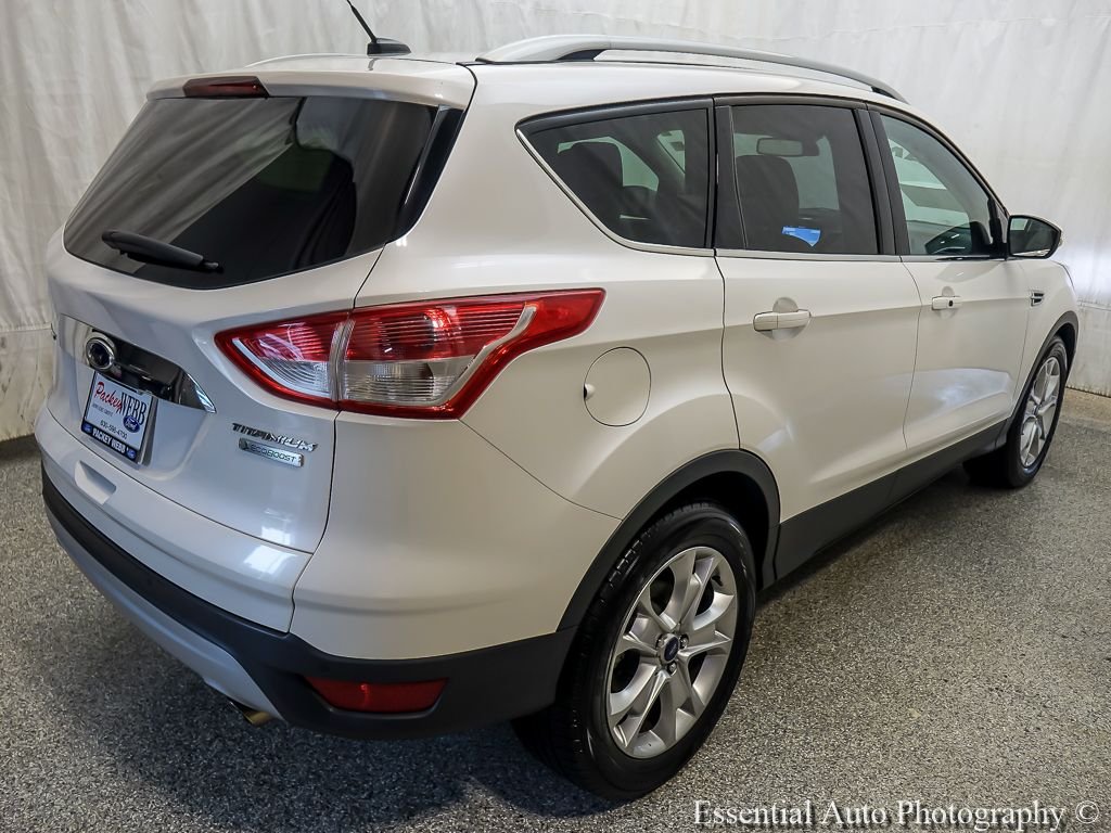 Used 2016 White Platinum Clearcoat Metallic Ford Titanium image 8