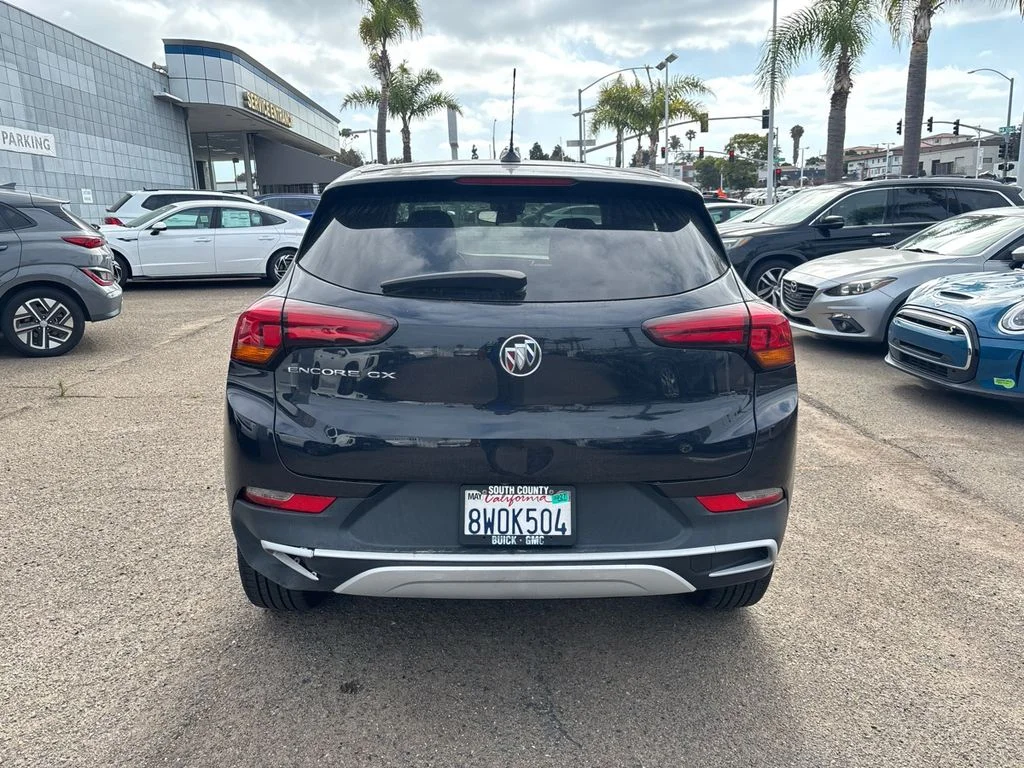 Used 2021 Blue Metallic Buick Preferred image 5