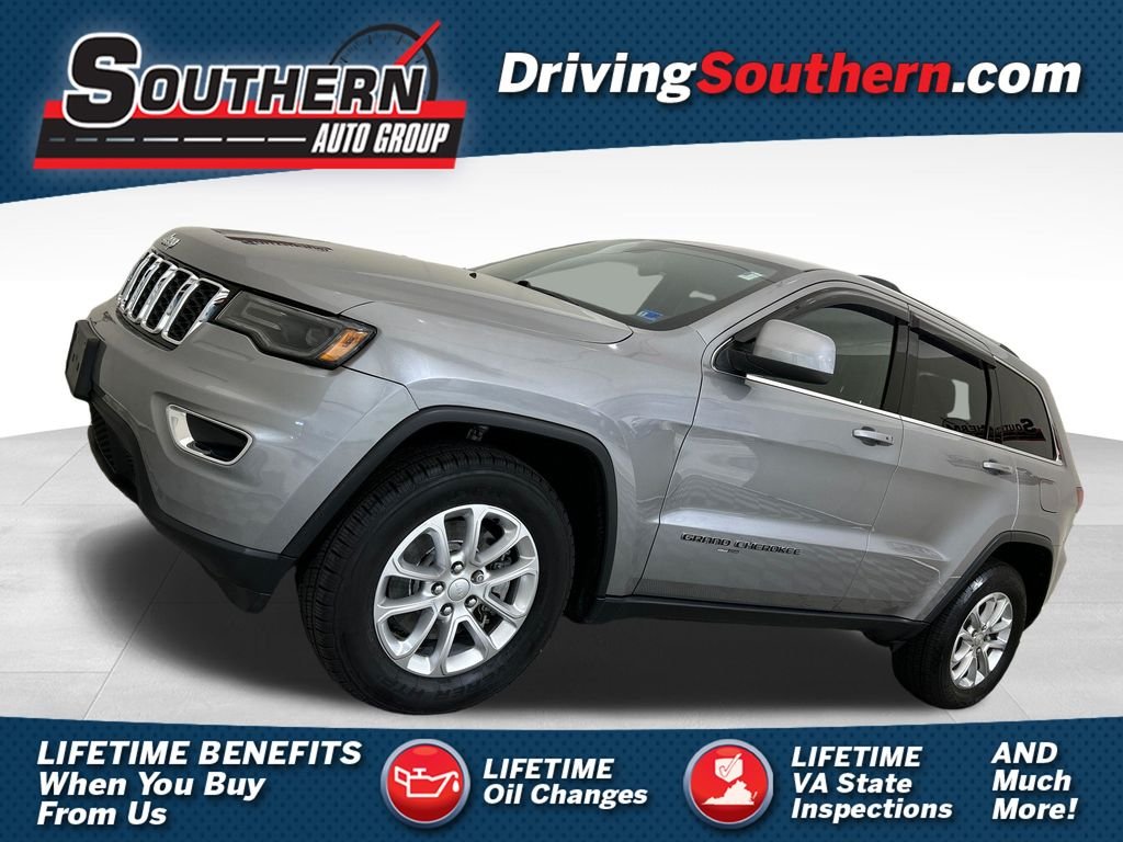 Used 2021 Silver Jeep Laredo X image 1