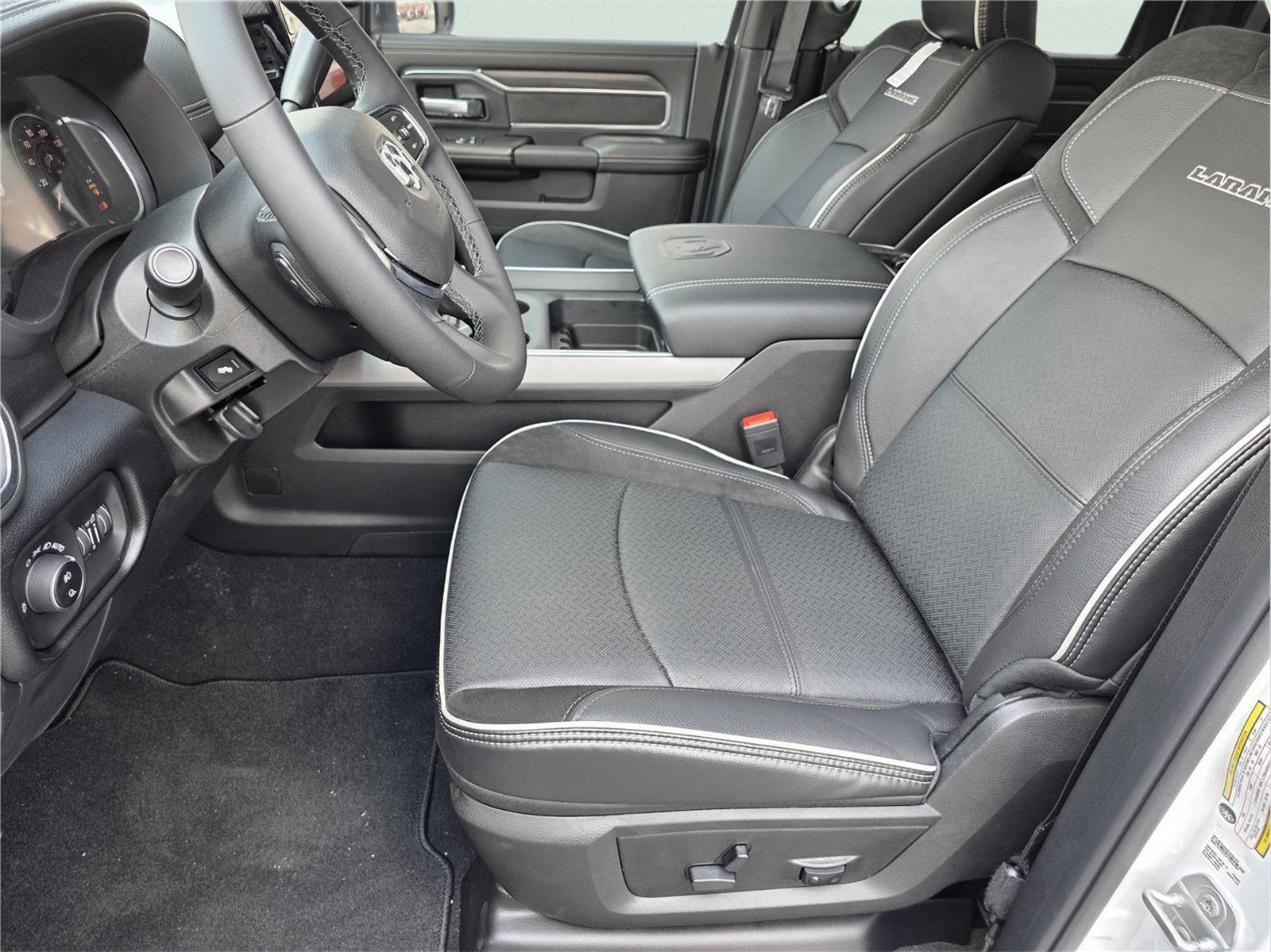 Used 2025 Bright White Clearcoat Ram Laramie image 10