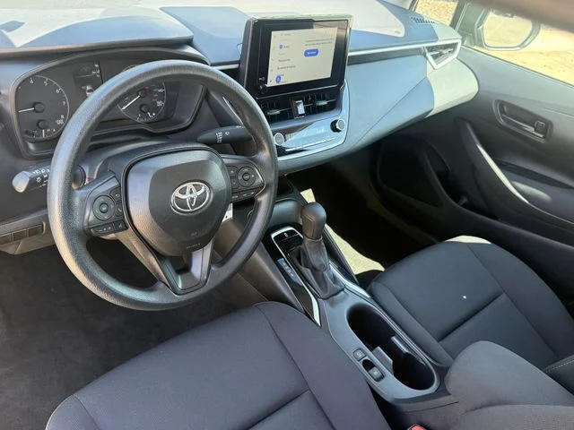 Used 2025 Midnight Black Metallic Toyota LE image 12